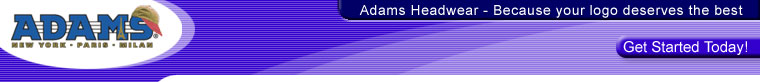Adams Headwear Logo